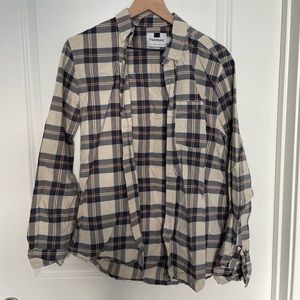 Topman Plaid Button Down